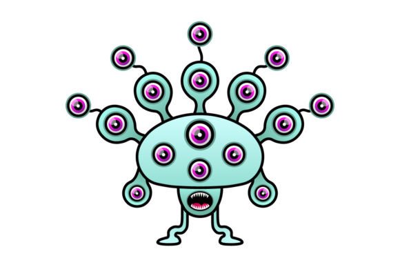Download Angry Illustration Alien Design Kawaii - Illustration Collection