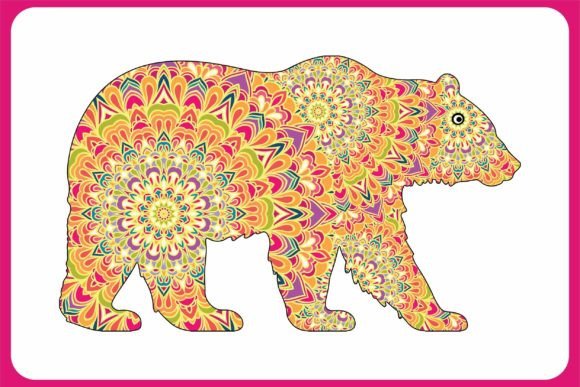Download Bear Illustration Abstract Bear Drawing - Illustration Collection