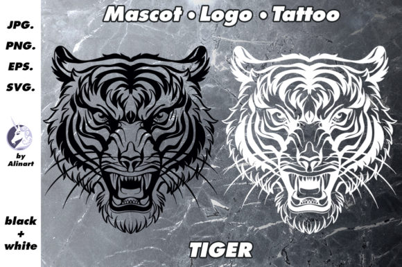 Download Mascot and Logo Angry Tiger Illustration - Illustration Collection