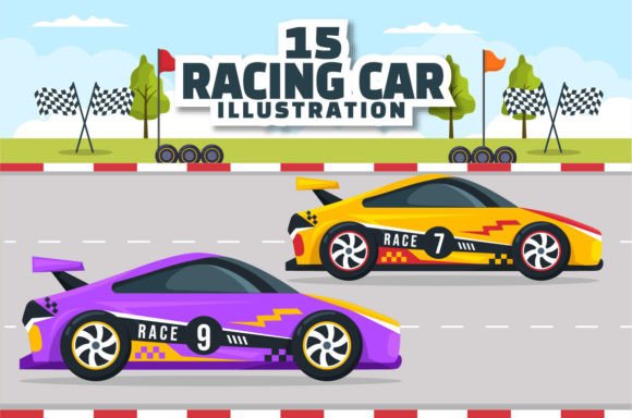 Download 15 Formula Racing Sport Car Illustration - Illustration Collection