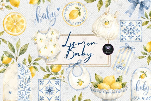 Download Lemon Baby Shower Clipart - Baby shower clipart Collection