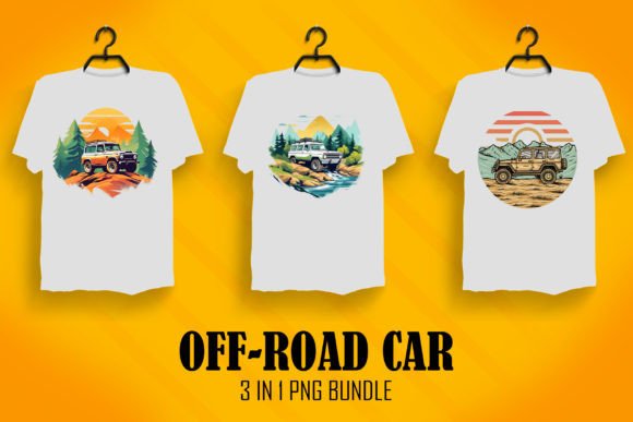 Download Adventure Car Illustration 3 Clipart Set - Illustration Collection