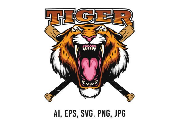 Download Tiger Head Logo Mascot - Mascot Collection