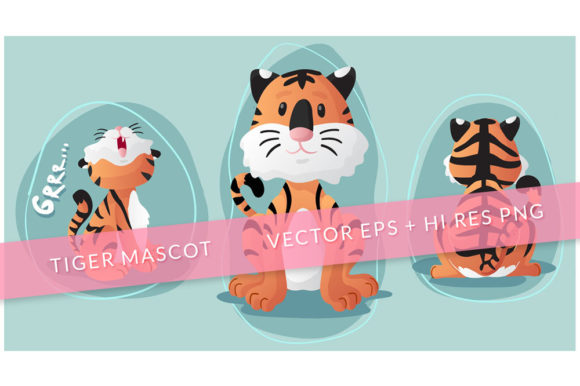 Download Little Tiger Vector Illustration - Illustration Collection