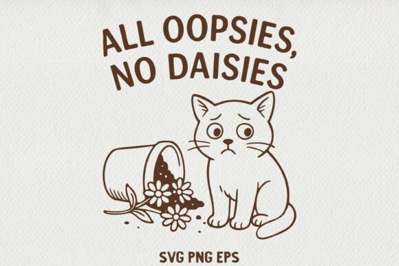 Download Sarcastic Cat Illustration SVG PNG - Illustration Collection