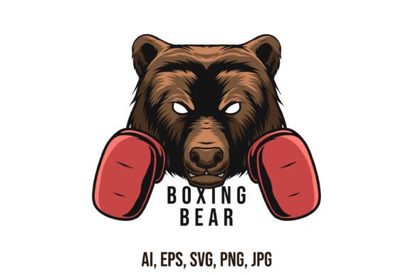 Download Boxing Bear Illustration - Illustration Collection