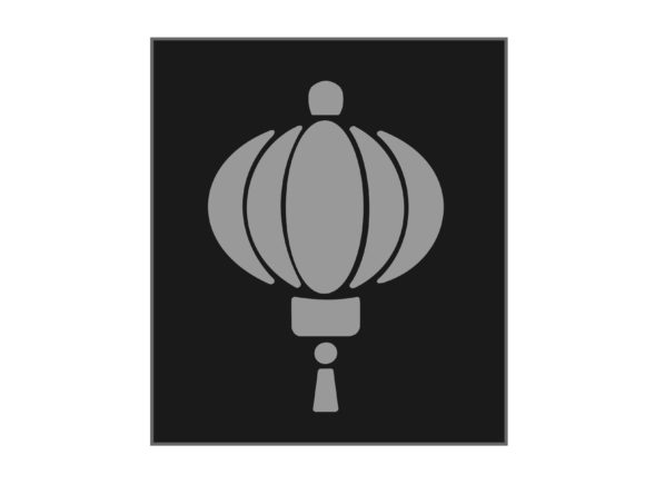 Download Monocrom Lampion Illustration Vector - 1 - Illustration Collection