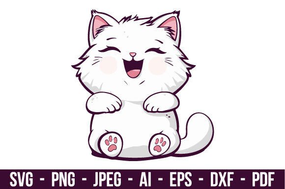 Download Charming Cat Illustration - Illustration Collection