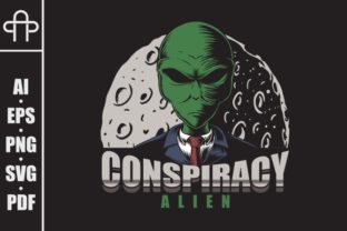 Download Conspiracy Alien Vector Illustration - Illustration Collection
