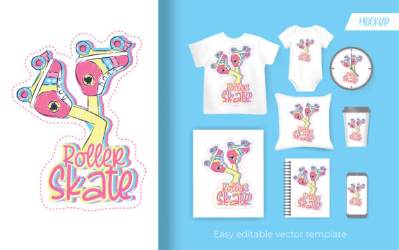 Download Roller Skate Illustration Design - Illustration Collection