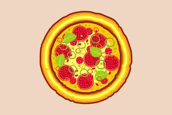 Download Pizza Vector Illustration - Illustration Collection