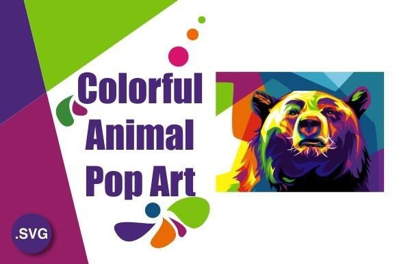 Download Colorful Bear Illustration - Illustration Collection
