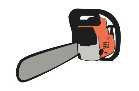 Download Illustration Vector Graphic of Chainsaw - Illustration Collection