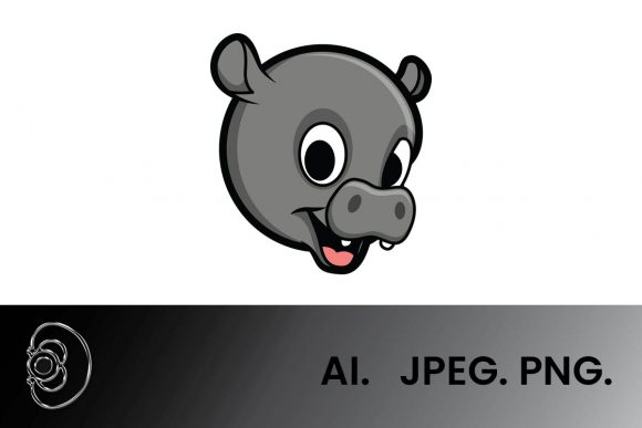 Download Head Hippo Illustration - Illustration Collection